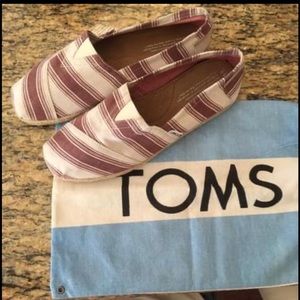 Toms Shoes - canvas and weave, men’s Size 8.5